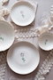 Hermia Juego de Platos de Servicio de Porcelana de 27 cm, 6 Piezas, Multicolor